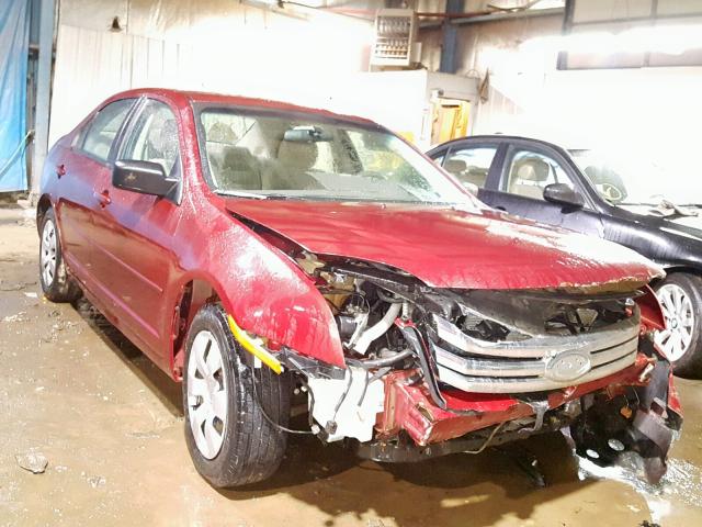 3FAHP06Z47R140766 - 2007 FORD FUSION S RED photo 1