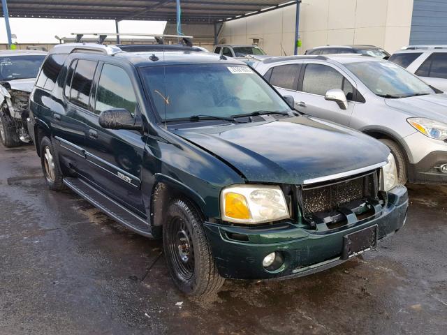 1GKET12S046185305 - 2004 GMC ENVOY XUV GREEN photo 1