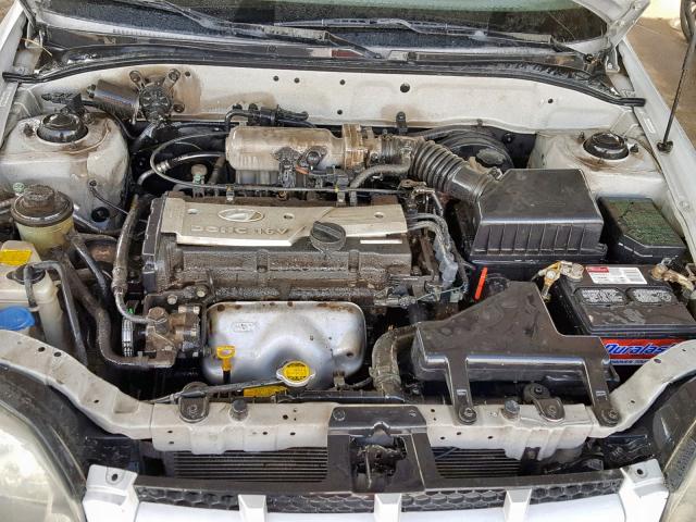 KMHCG45C45U673047 - 2005 HYUNDAI ACCENT GL SILVER photo 7