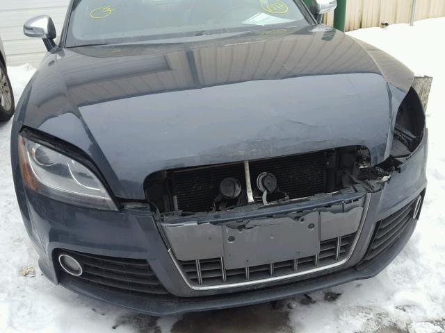 TRUUF38J591016416 - 2009 AUDI TTS GRAY photo 9