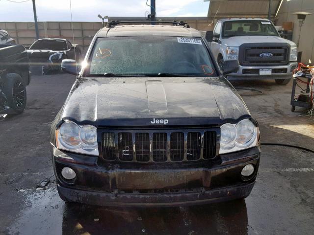 1J8GR48K17C622870 - 2007 JEEP GRAND CHER BLACK photo 10