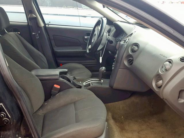 2G2WP522451139520 - 2005 PONTIAC GRAND PRIX BLACK photo 5