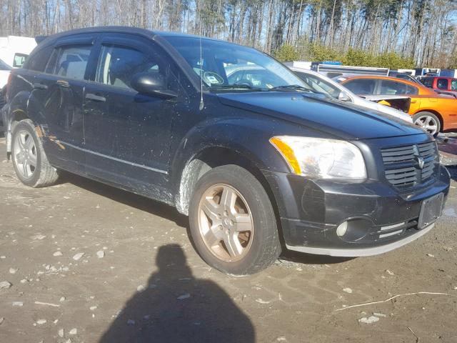 1B3HB48B87D561917 - 2007 DODGE CALIBER SX BLACK photo 1