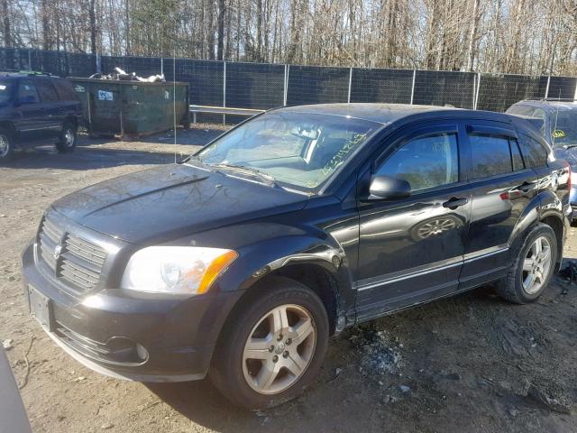 1B3HB48B87D561917 - 2007 DODGE CALIBER SX BLACK photo 2