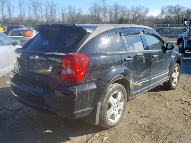 1B3HB48B87D561917 - 2007 DODGE CALIBER SX BLACK photo 4