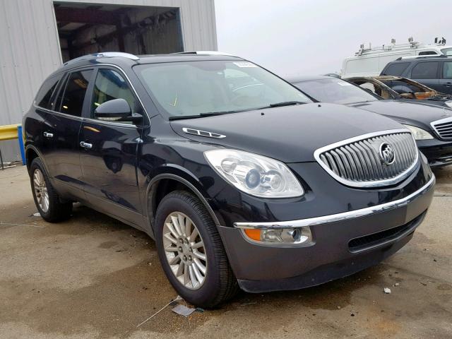 5GAKRCED9CJ122920 - 2012 BUICK ENCLAVE BLACK photo 1