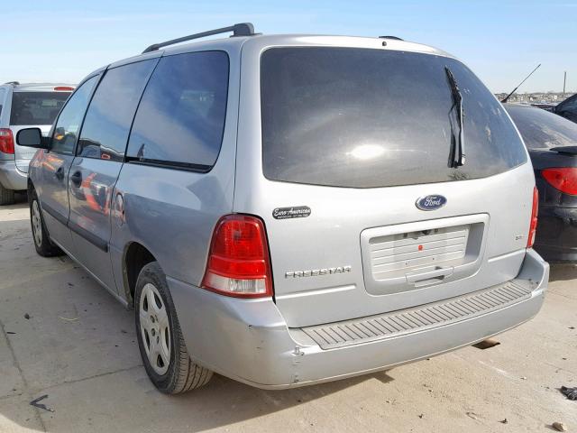 2FMZA51677BA02207 - 2007 FORD FREESTAR S SILVER photo 3