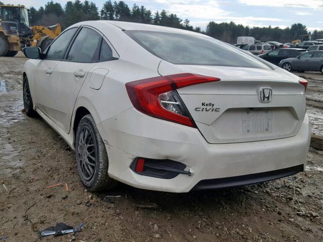 19XFC2F5XHE233063 - 2017 HONDA CIVIC LX WHITE photo 3