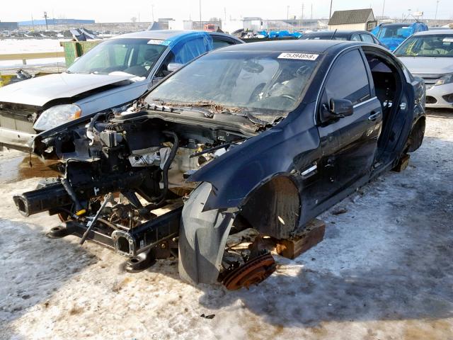 6G2EC57Y69L224611 - 2009 PONTIAC G8 GT BLACK photo 2