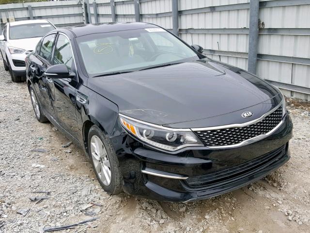 5XXGU4L32GG058930 - 2016 KIA OPTIMA EX BLACK photo 1