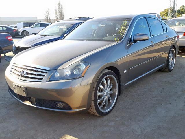 JNKAY01E56M101123 - 2006 INFINITI M35 BASE GOLD photo 2