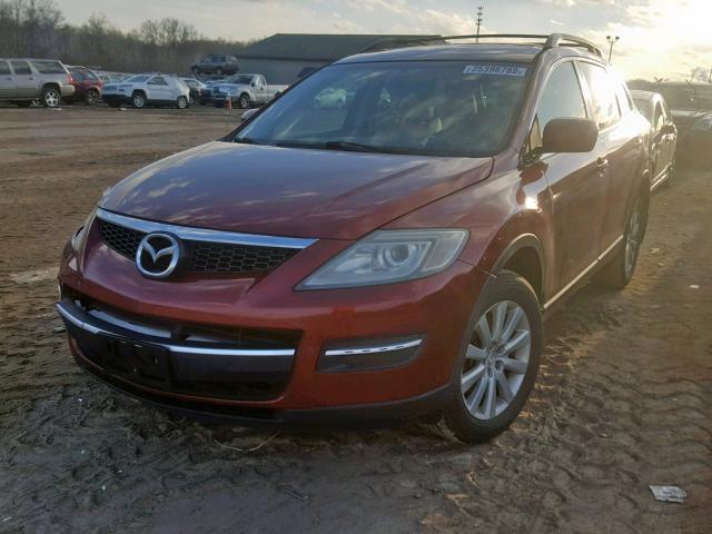 JM3TB28Y470100746 - 2007 MAZDA CX-9 MAROON photo 2