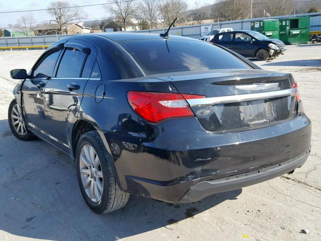 1C3CCBBB9CN172201 - 2012 CHRYSLER 200 TOURIN BLUE photo 3