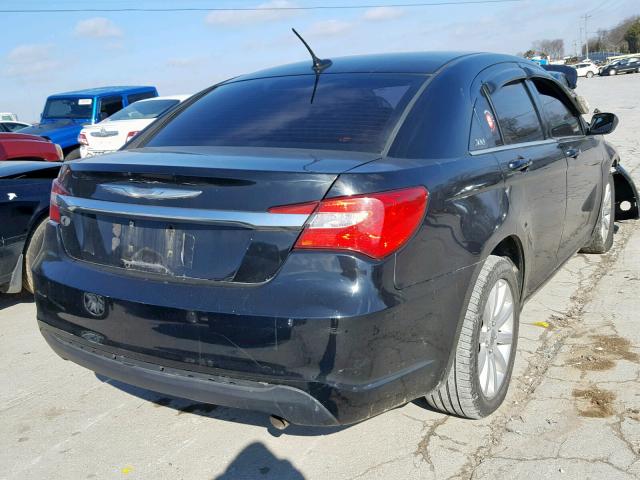 1C3CCBBB9CN172201 - 2012 CHRYSLER 200 TOURIN BLUE photo 4