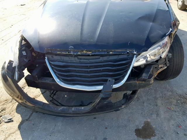 1C3CCBBB9CN172201 - 2012 CHRYSLER 200 TOURIN BLUE photo 9