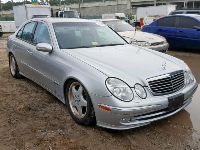 WDBUF70J93A203743 - 2003 MERCEDES-BENZ E 500 SILVER photo 1