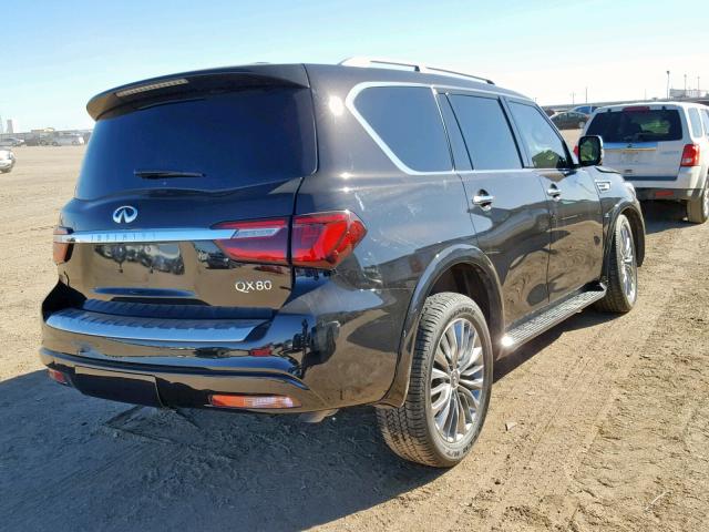 JN8AZ2NE3J9194549 - 2018 INFINITI QX80 BASE BLACK photo 4