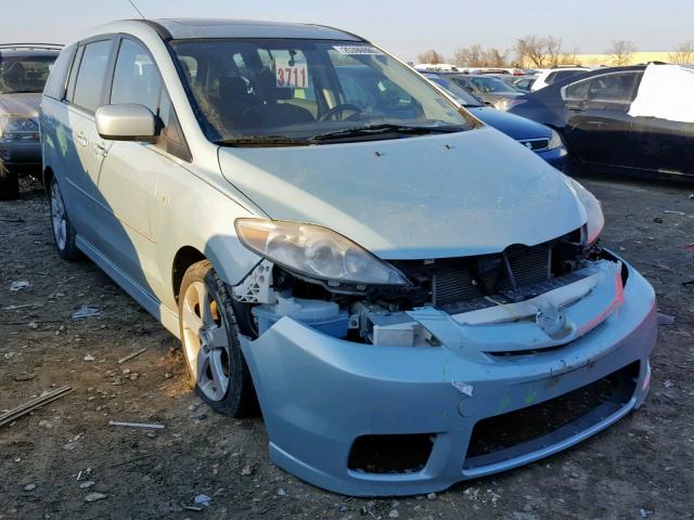 JM1CR293860104062 - 2006 MAZDA 5 TEAL photo 1