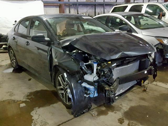 3KPF34AD3KE015208 - 2019 KIA FORTE GT L GRAY photo 1