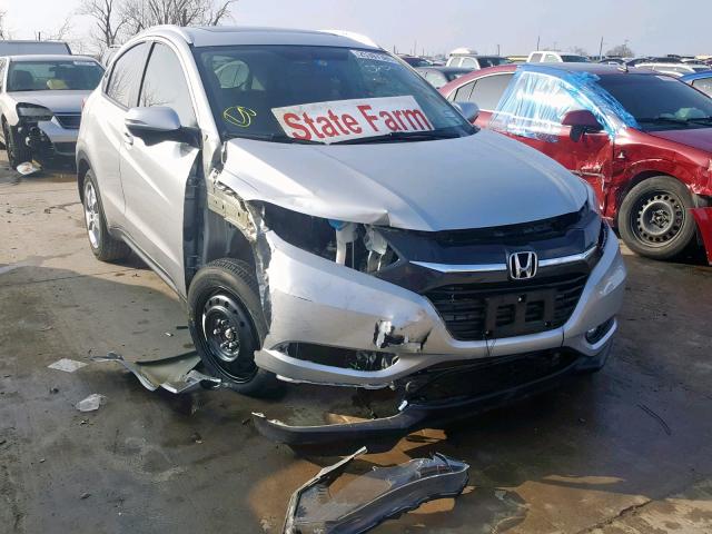 3CZRU5H75GM725413 - 2016 HONDA HR-V EXL SILVER photo 1