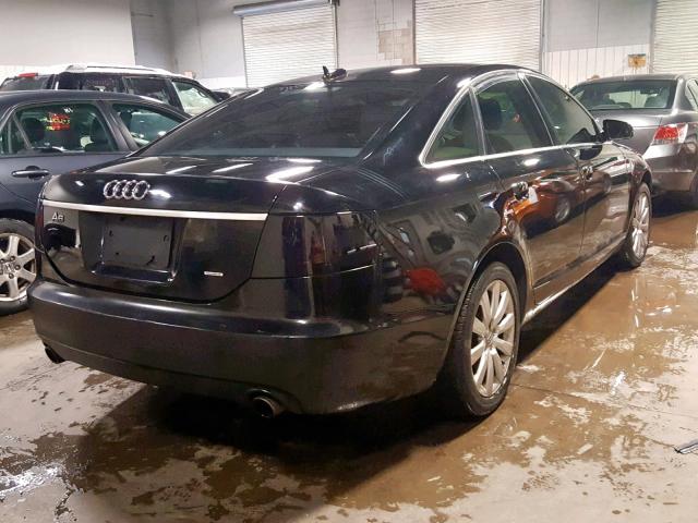 WAUDH74F96N142230 - 2006 AUDI A6 3.2 QUA BLACK photo 4