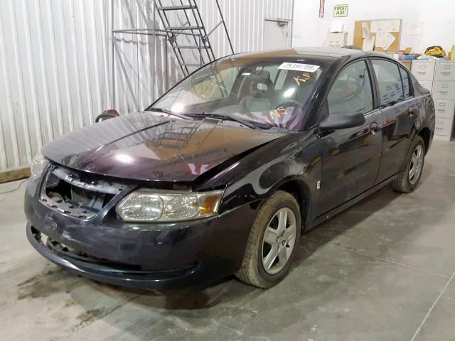 1G8AZ55F67Z205777 - 2007 SATURN ION LEVEL BLACK photo 2