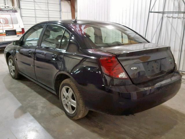 1G8AZ55F67Z205777 - 2007 SATURN ION LEVEL BLACK photo 3