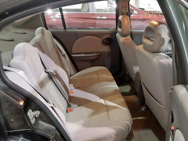 1G8AZ55F67Z205777 - 2007 SATURN ION LEVEL BLACK photo 6