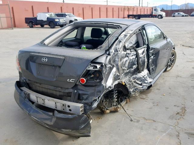 JTKDE3B78A0319185 - 2010 TOYOTA SCION TC 灰色 照片 4