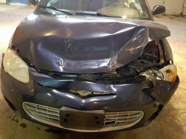 1C3EL45X52N278820 - 2002 CHRYSLER SEBRING LX BLUE photo 9