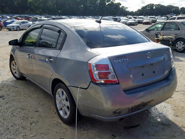 3N1AB61E39L633218 - 2009 NISSAN SENTRA 2.0 GRAY photo 3