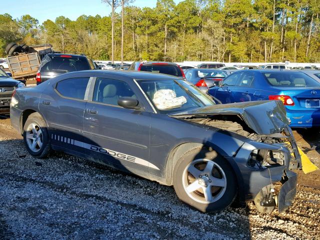 2B3KA43R08H102866 - 2008 DODGE CHARGER GRAY photo 9