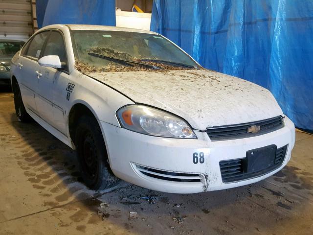 2G1WB57K591220222 - 2009 CHEVROLET IMPALA LS WHITE photo 1