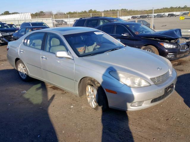 JTHBF30G930114328 - 2003 LEXUS ES 300 SILVER photo 1