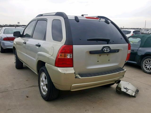 KNDJF724557040777 - 2005 KIA NEW SPORTA GOLD photo 3