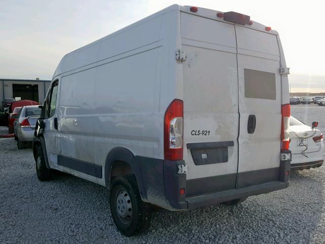 3C6TRVCGXJE112927 - 2018 RAM PROMASTER 白色 照片 3