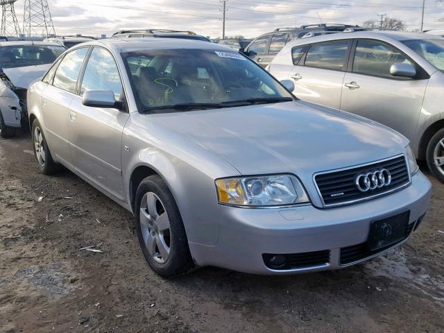 WAULT64B14N020010 - 2004 AUDI A6 3.0 QUA SILVER photo 1