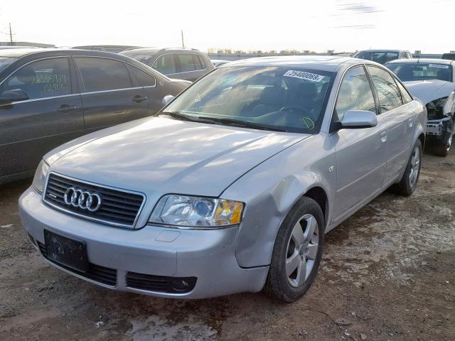 WAULT64B14N020010 - 2004 AUDI A6 3.0 QUA SILVER photo 2