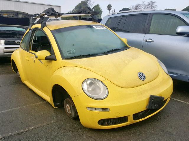 3VWPG31C09M507556 - 2009 VOLKSWAGEN NEW BEETLE YELLOW photo 1