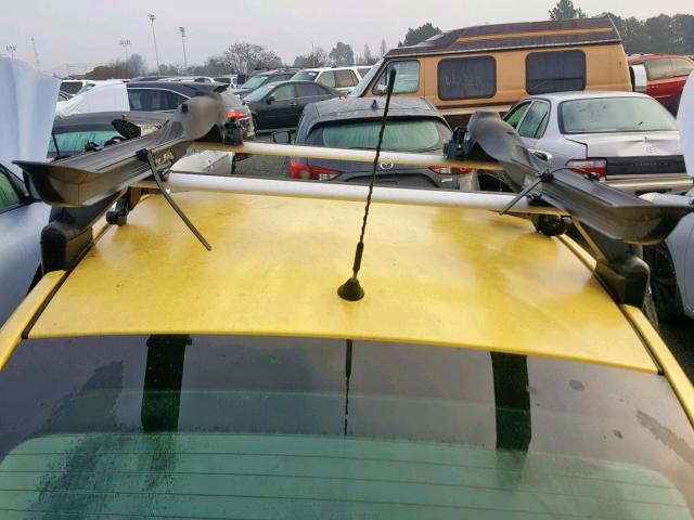 3VWPG31C09M507556 - 2009 VOLKSWAGEN NEW BEETLE Sarı foto 9