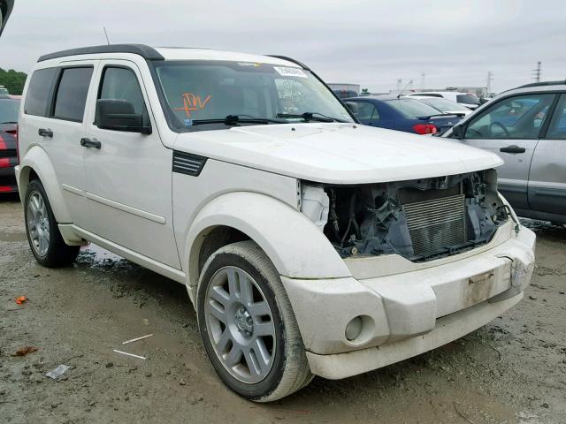 1D8GT58647W719885 - 2007 DODGE NITRO R/T WHITE photo 1