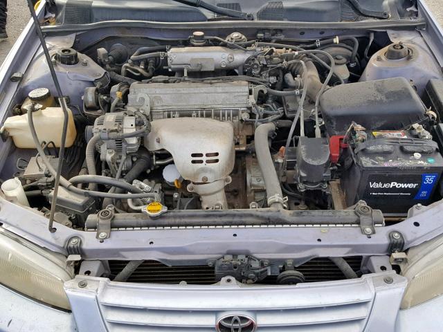 JT2BG22K5W0114110 - 1998 TOYOTA CAMRY BLUE photo 7