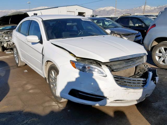 1C3CCBAB9CN202248 - 2012 CHRYSLER 200 LX WHITE photo 1