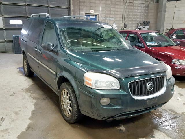 5GADV33L76D124148 - 2006 BUICK TERRAZA CX GREEN photo 1