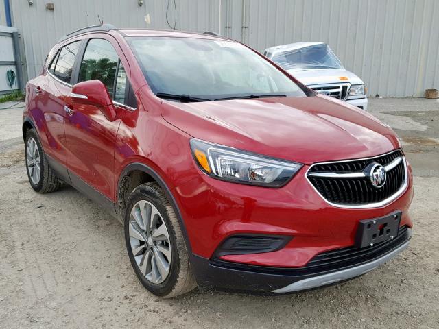 KL4CJASB4HB007459 - 2017 BUICK ENCORE PRE RED photo 1