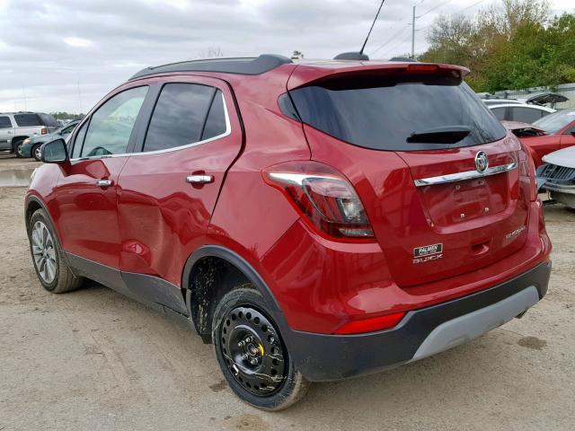 KL4CJASB4HB007459 - 2017 BUICK ENCORE PRE RED photo 3