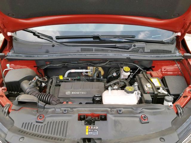 KL4CJASB4HB007459 - 2017 BUICK ENCORE PRE RED photo 7