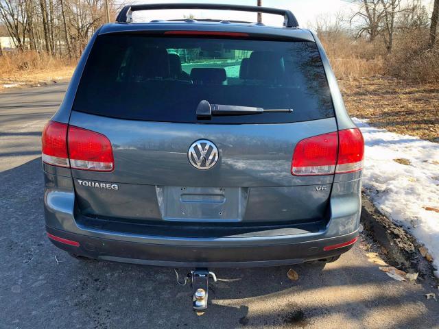 WVGBC67L04D009553 - 2004 VOLKSWAGEN TOUAREG 3. GRAY photo 6