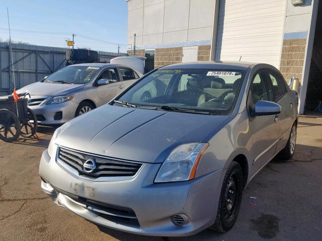 3N1AB6AP9BL713145 - 2011 NISSAN SENTRA 2.0 GRAY photo 2