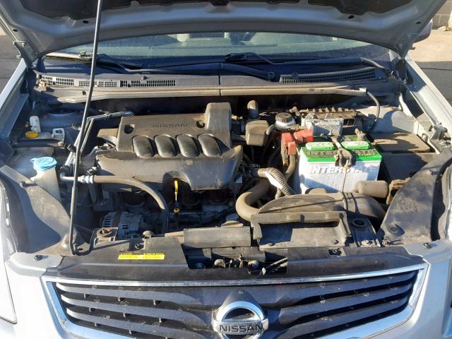 3N1AB6AP9BL713145 - 2011 NISSAN SENTRA 2.0 GRAY photo 7